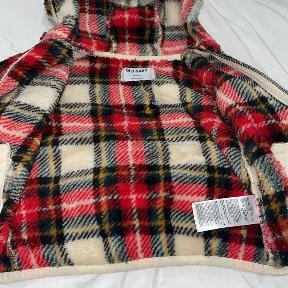 Old Navy Fleecy Jacket with Hood